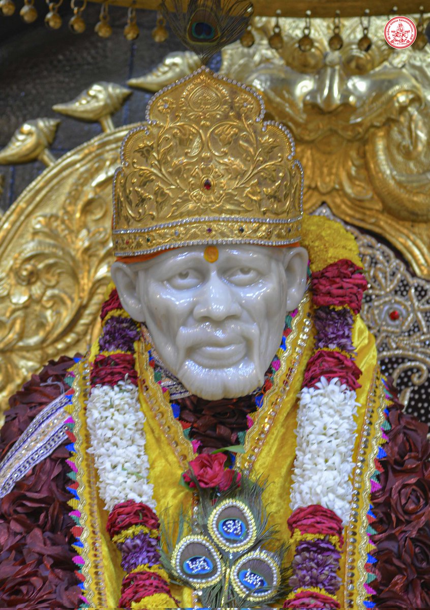 SSSTShirdi's tweet image. *!! ॐ साई राम !!*
*श्री साईबाबा संस्थान विश्वस्त व्यवस्था,शिर्डी*
*!! ॐ Sai Ram !!*
*Shri Saibaba Sansthan Trust, Shirdi*
≈≈≈≈≈≈≈≈≈≈≈≈≈≈≈
*आरती :- शिर्डी माझे पंढरपूर*
 *बुधवार दिनांक १८ मे २०२२*     
*Aarti : - Shirdi Majhe Pandharpur* 
*Wednesday 18 May 2022*