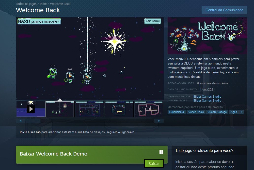 SliderGamesHq's tweet photo. Hey all,
Welcome Back DEMO is now available for Free!
I made some special dialogue lines for this Haha was a lot of fun. Go try it out :)
https://t.co/s8eNmYyDc6
#WelcomeBackGame #pixelart #indiegame #indiedev https://t.co/e4AugjXdYK