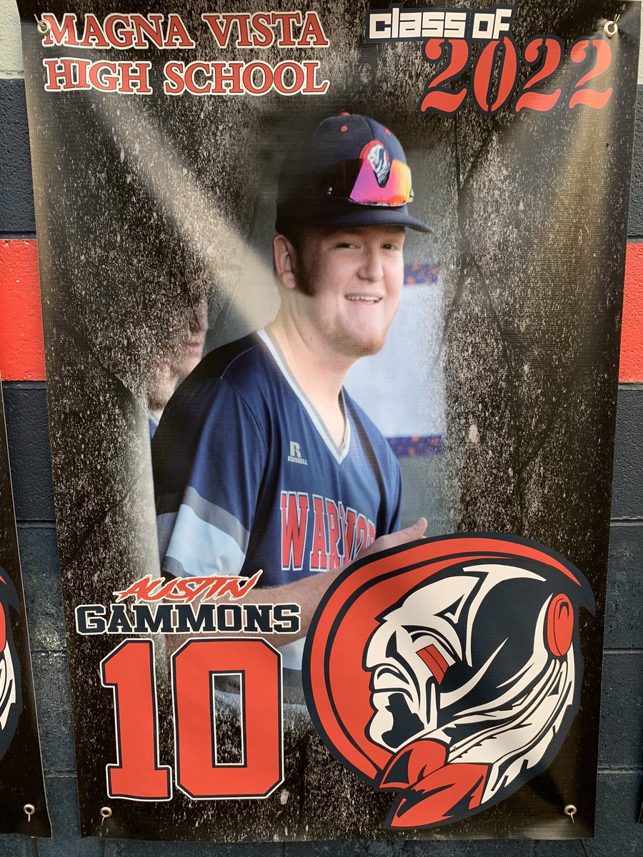 The MVHS Baseball Seniors had senior night last week and six seniors were recognized. Paxton, Caden, &amp; Austin we appreciate your hard work and the Warrior Nation wishes you the best.