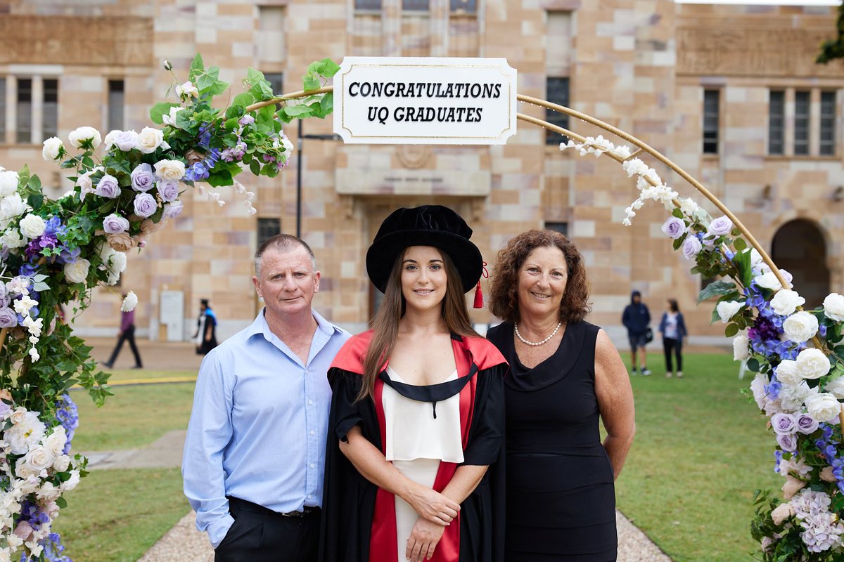 Growing up in a rural town, neither of my parents finished high school. Despite this, they supported and encouraged me through my undergrad and PhD - I’ll be forever grateful for their belief in me