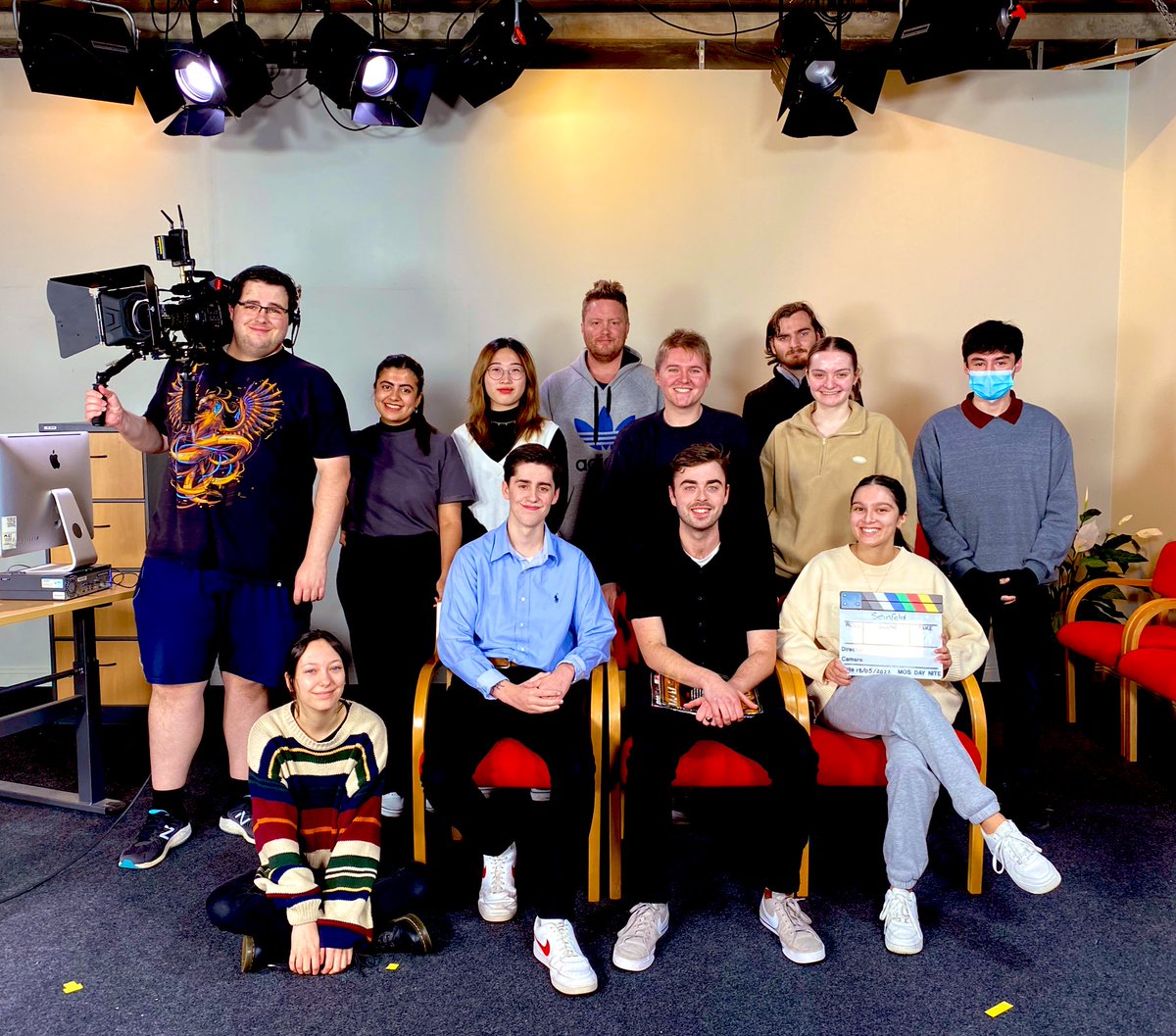 marc_cscott's tweet photo. Congrats to Group 1 in Block 3 of ACC2010 TV Production for a successful production… Part of @ScreenMediaVU degree at VicUni… 📺 🎥 #ScreenMedia #TVProduction @victoriauninews https://t.co/K7msGaFmGc