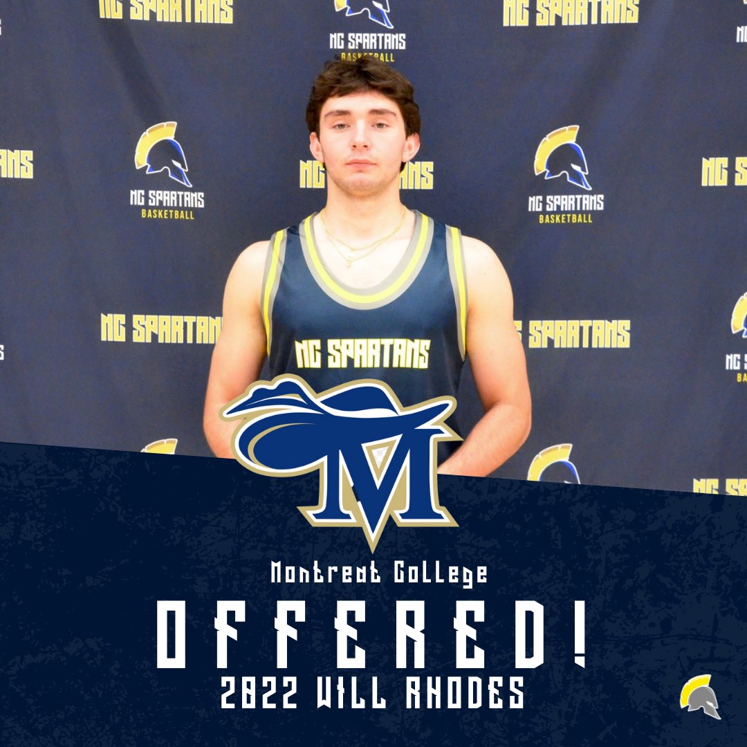 Congratulations to 2022 CG Will Rhodes on his first offer from Montreat College! 

#NCSpartans #LikeASpartan