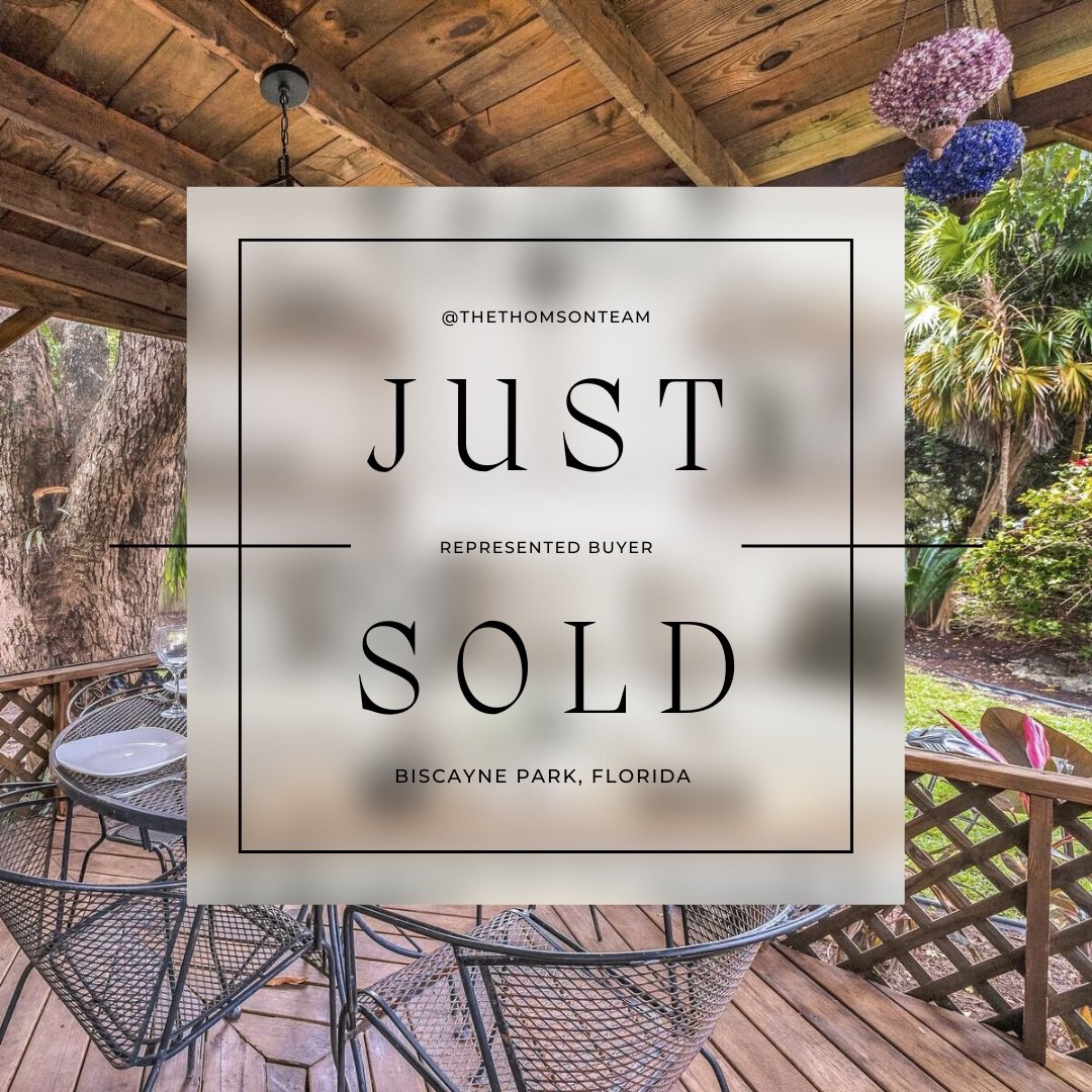iSellMiami's tweet photo. Just Sold! Represented the buyer. #Miamibeach #miamirealestate https://t.co/YR3rcx72yY