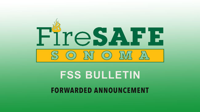 Come and check out this fun event that our neighbors to the north at Mendocino County Fire Safe Council are helping put on! More details in the link. conta.cc/3wkNPnV