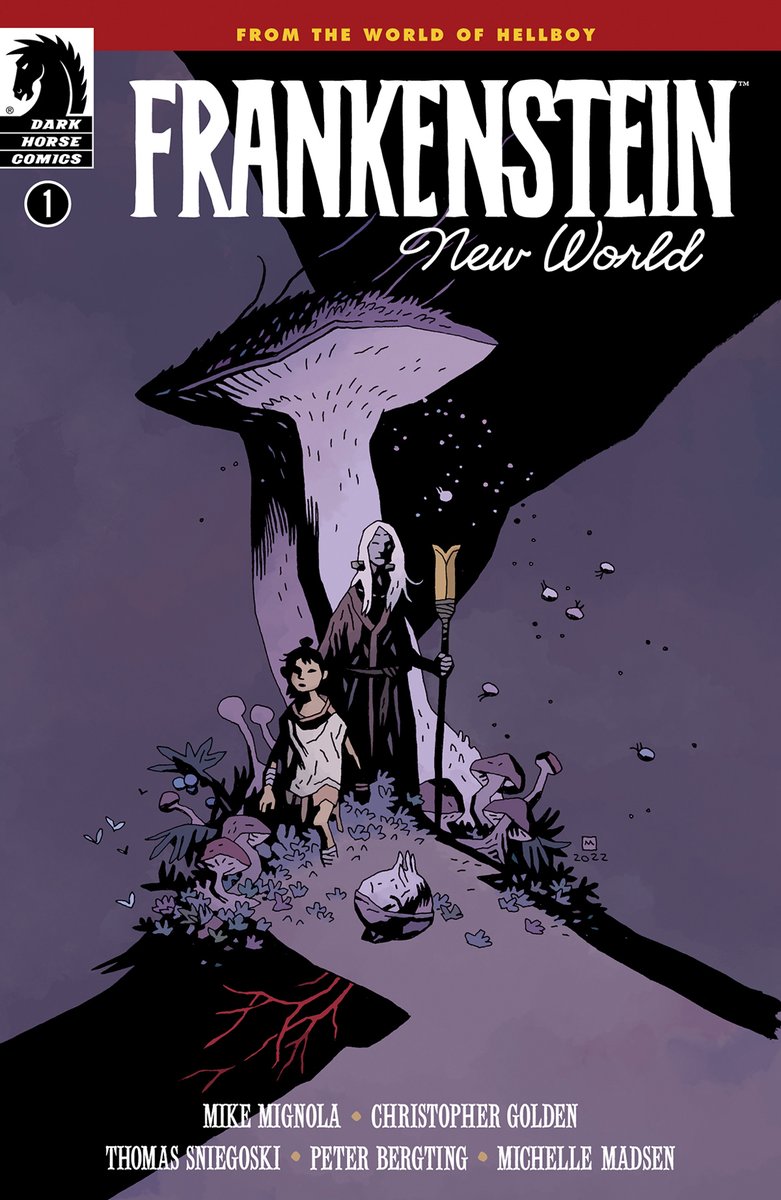 very cool news from <a href="/DarkHorseComics/">Dark Horse Comics</a> today...<a href="/artofmmignola/">Mike Mignola</a> and co. are launching Frankenstein: New World in August, a four-issue miniseries that is the first story set AFTER the cataclysmic ending of BPRD: The Devil You Know

comicsbookcase.com/updates/hellbo…