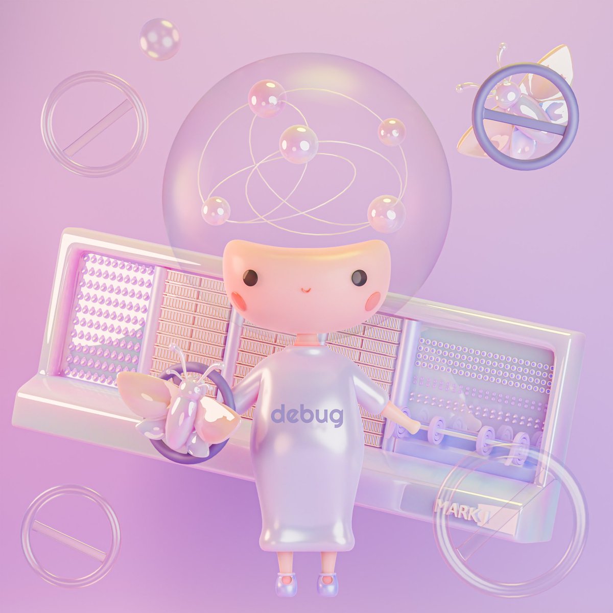 bmr_lab's tweet photo. 𝐁𝐌𝐑 𝐆𝐫𝐚𝐜𝐞𝐇𝐨𝐩𝐩𝐞𝐫 | 𝐈𝐧𝐟𝐨𝐫𝐦𝐚𝐭𝐢𝐜𝐢𝐬𝐭
🦋Grace Hopper (1906-1992) was a pioneer of computer programming who invented one of the first linkers, and credited with popularizing the term "debugging" in computing.

#NFT #NFTCommunity #NFTCollection #nftart #science https://t.co/CDrQ1US5M0