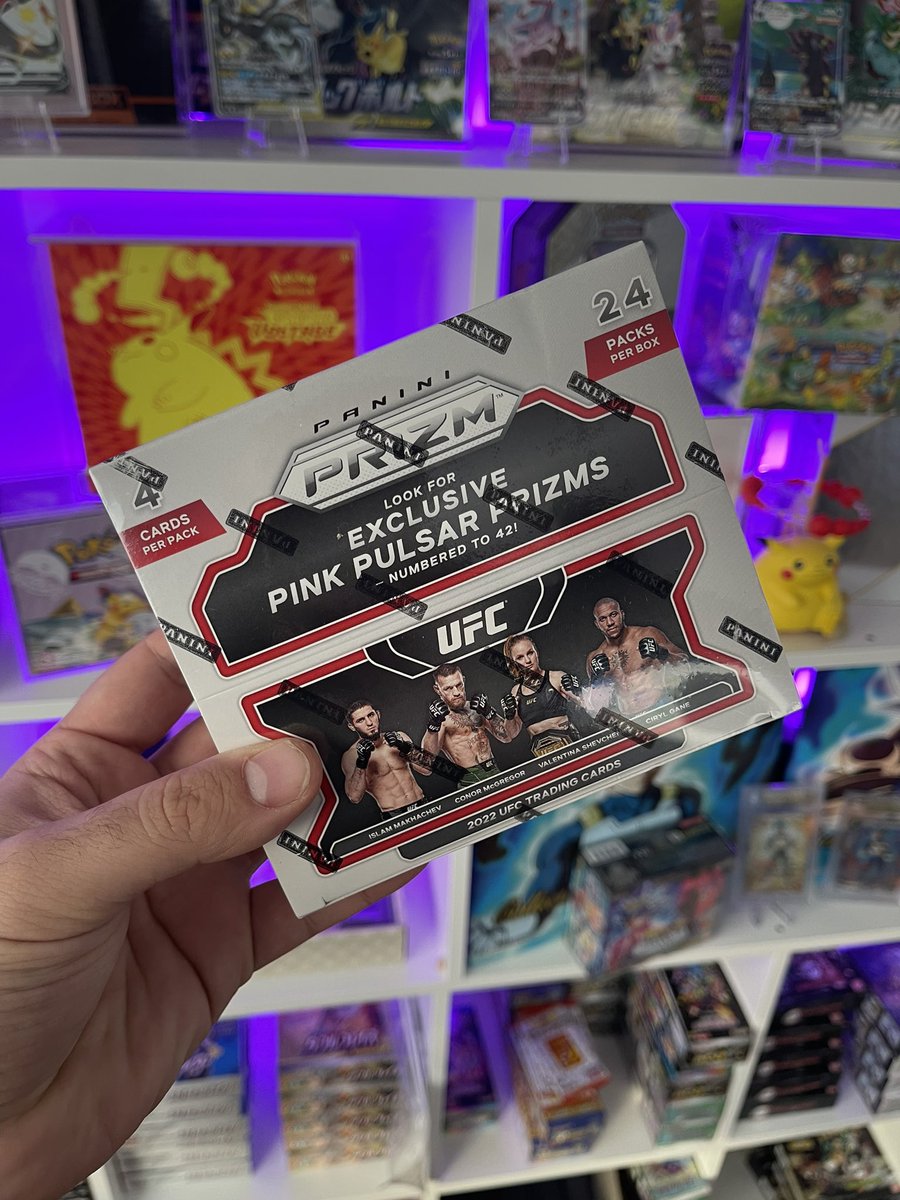 Pokeboxau's tweet photo. UFC PRIZM HAS LANDED! https://t.co/4waQ2wvSFh