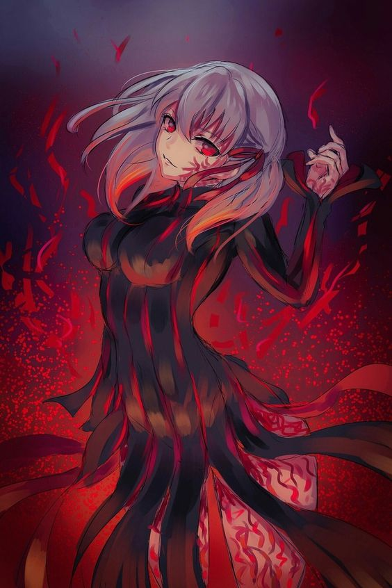 She struggles. 

A new life that turned her into a starving beast with no soul. Her form is still reminiscent of her past life with the same urge to devour as any other monster. She hunts to sustain her life, forsaking her humanity when night falls.

Info Below!