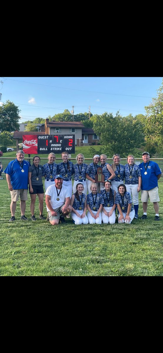 WCcoachBink's tweet photo. 2022 55th District Champs.  Proud of this team and Coaches.  GO BLUE https://t.co/Q0yx2zZgTF