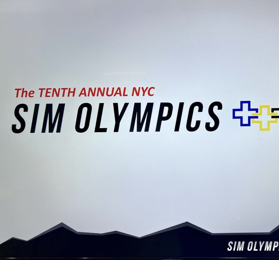 slp1001's tweet photo. 10th Annual NYC SimOlympics! So proud of our amazing @WCMEmergency PEM simulation faculty! & Congrats to all winners and @WCMpeds getting the 🥉#simolympics #Simulation @nyphospital https://t.co/rsnotaTenF