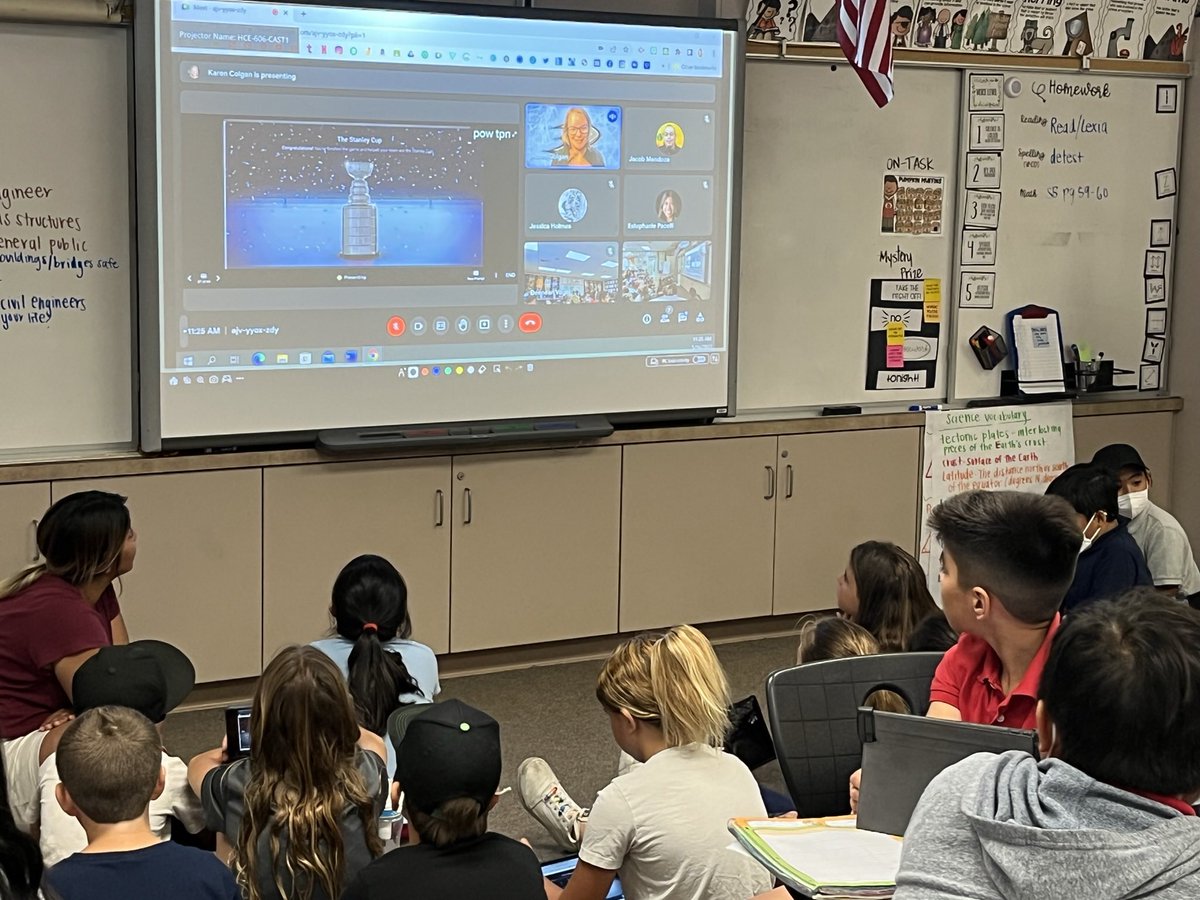 Thank you <a href="/jholmestusd/">Jesse Holmes (she/her)</a> for setting up the virtual field trip. The kids had so much fun with this math and science fun!