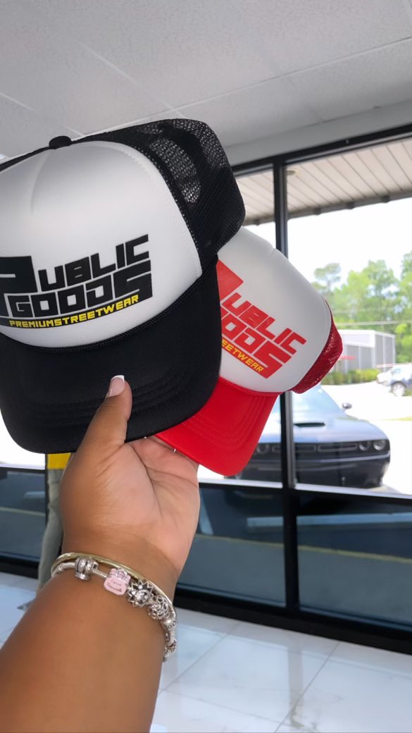 New trucker hats ❗️

publicgoods.shop

Retweet &amp; like 🔥