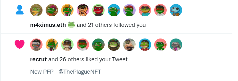 vladz027's tweet photo. Woah. Didn't expect this @ThePlagueNFT. This community is too strong! https://t.co/EWWyuyK1tS