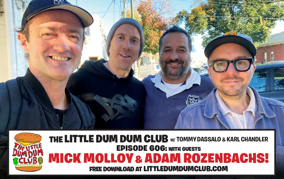 dumdumclub's tweet image. NEW, FREE, FUNNY @DumDumClub episode,
w/ guests @MickMolloy &amp;amp; @ARozenbachs!
The big return (or 1st appearance) of Mick! He's got some ripper radio stories, + Tommy's fighting his neighbours, &amp;amp; Chando's planning ANOTHER festival already?? GREAT!
DOWNLOAD: littledumdumclub.com/node/559