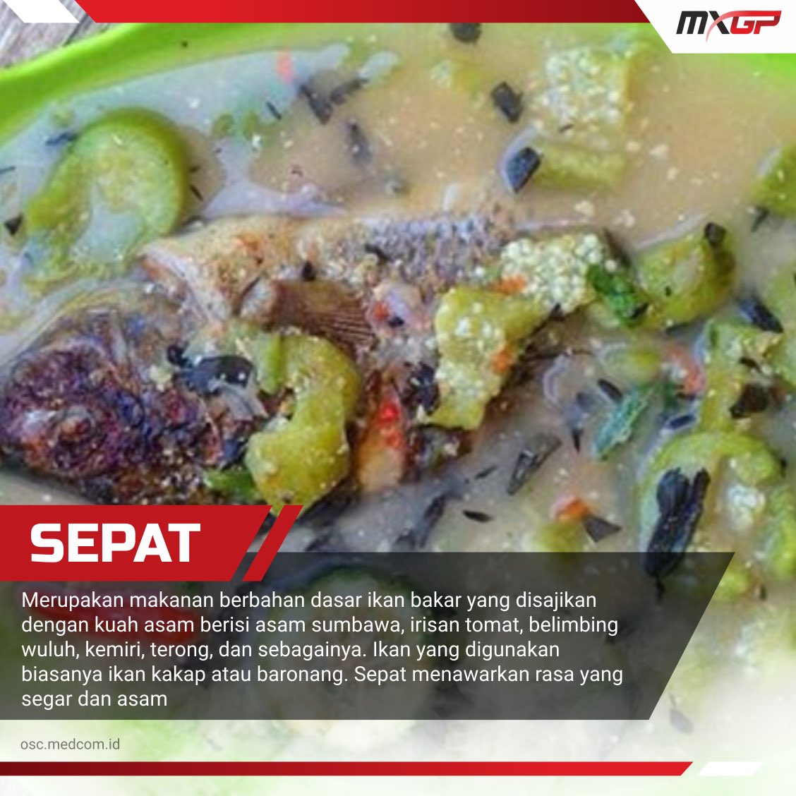 MXGP_Sumbawa's tweet photo. Nah, ini dia kuliner khas Sumbawa yang sayang kalau kamu lewatkan pas lagi berkunjung ke Sumbawa. 

#mxgp2022 #mxgpindonesia #mxgpsamota #mxgpsumbawa #ntb #nusatenggarabarat #sumbawa #indonesia https://t.co/8XkLYVfuH8
