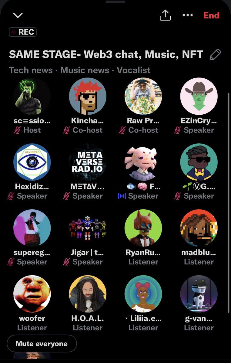 SCessions's tweet image. Man that the best #SAMESTAGE yet!! I think we had like 20+ people or so the whole night! 🔥

A lot of great topics. 🗣 Everyone with the option to unmute, debate, and speak undiluted ‼️ also a portion for listeners to ask the panel a question 

(These were early in the night)