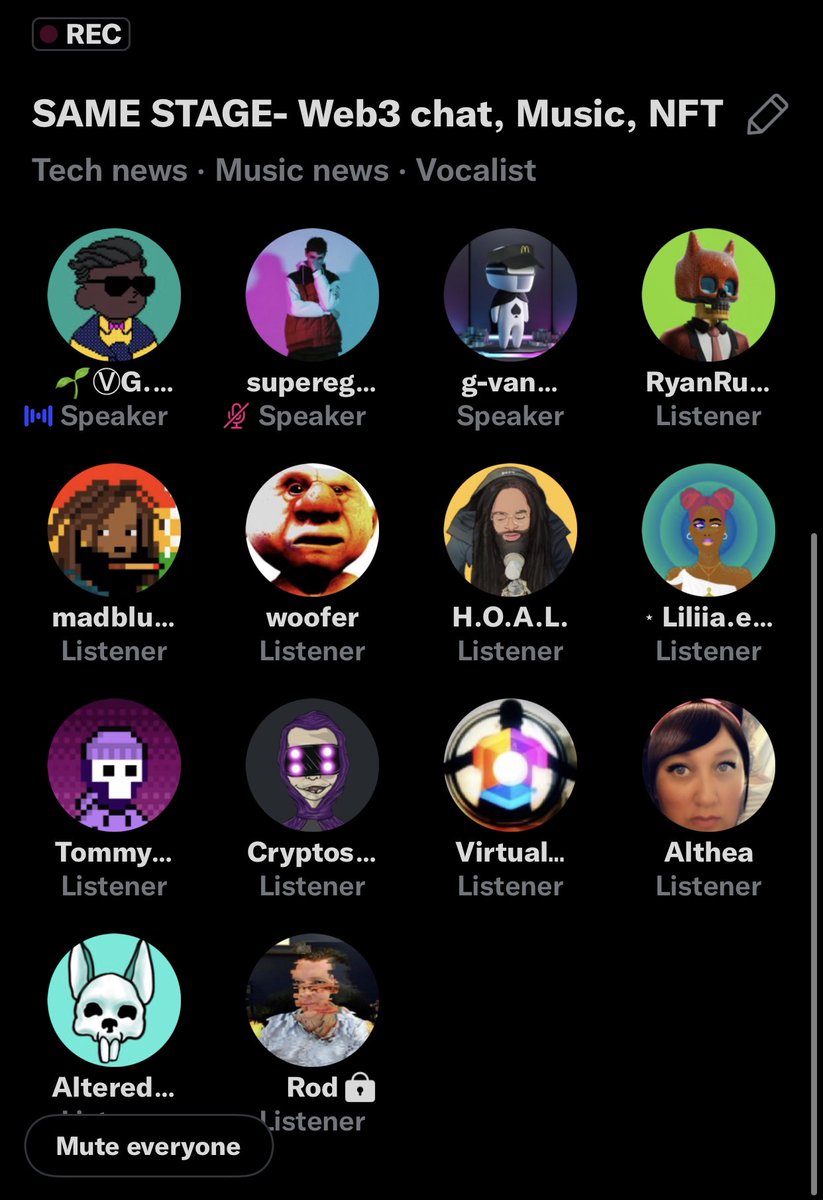 SCessions's tweet image. Man that the best #SAMESTAGE yet!! I think we had like 20+ people or so the whole night! 🔥

A lot of great topics. 🗣 Everyone with the option to unmute, debate, and speak undiluted ‼️ also a portion for listeners to ask the panel a question 

(These were early in the night)