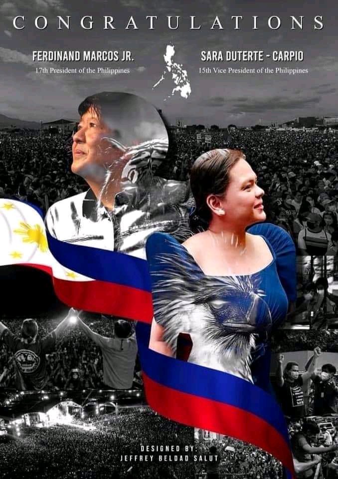 roses_r_rosie6's tweet photo. Ito ang Presidente at Bise Presidente ko 👊🏻✌🏻💚♥️🇵🇭 #UniTeam 

📸ctto https://t.co/AAtMoPMO68