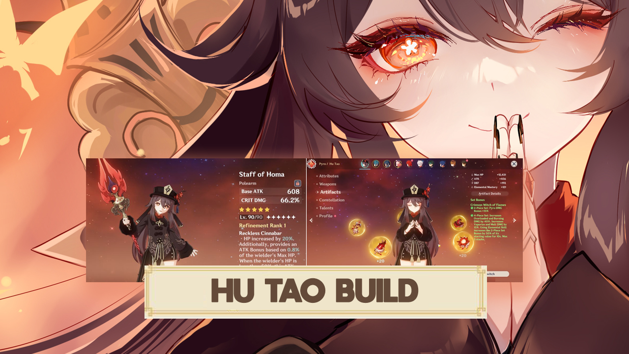 Hu Tao Best Build Guide Genshin Impact