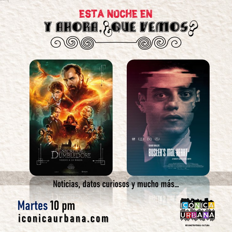 iconica_podcast's tweet photo. Esta noche en @YahoraQuvemos1 dos películas sumamente controversiales que han generado opiniones divididas, pero que aquí en este programa les ponemos el toque divertido.
#FantasticBeastsTheSecretsOfDumbledore y #BustersMalHeart
Solo en: https://t.co/HxcELZzz7r https://t.co/iaxMtYcvxY
