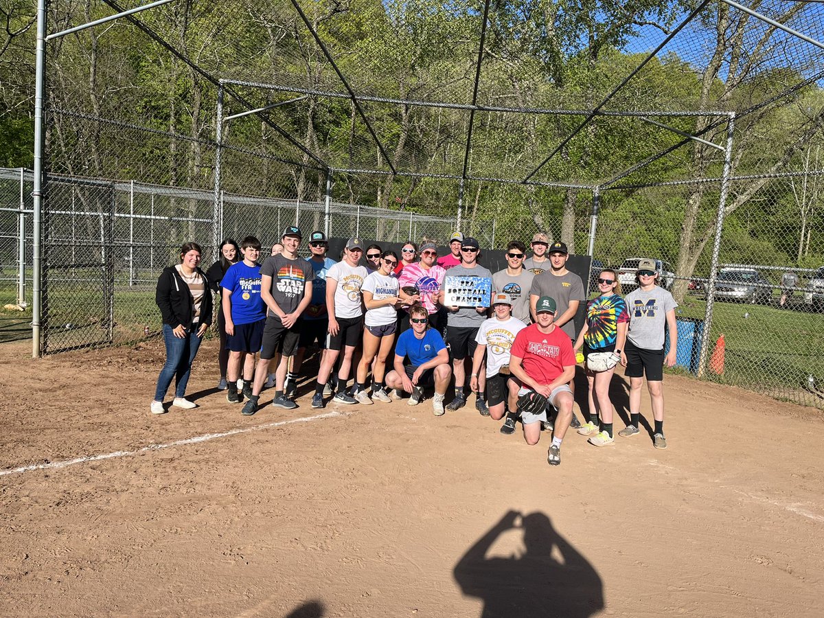 MrLeasure's tweet photo. McGuffey FFA took home the county softball championship again this year! Big thank you to Avella FFA for hosting this years county FFA softball tournament! Everything was great! #mcgffa #takeag #agmech https://t.co/G3vGRzj1ni