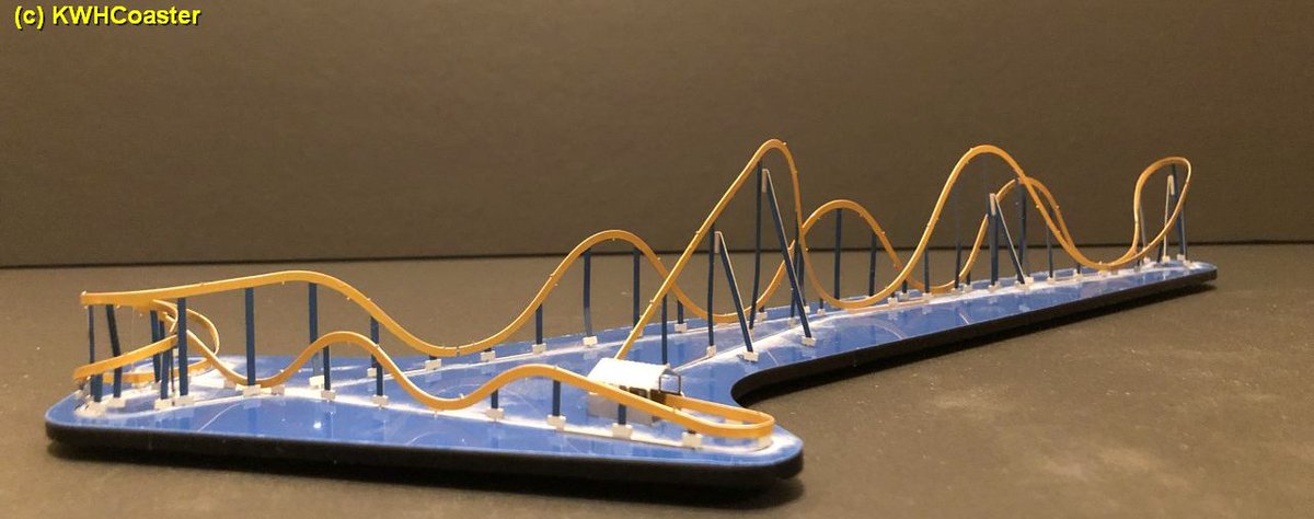 KWHCoaster's tweet photo. #Behemoth #NanoCoaster temporary mock up to shape the parts.

Now to file off the burrs and plan the scenic base. https://t.co/9ICGdB4dwF