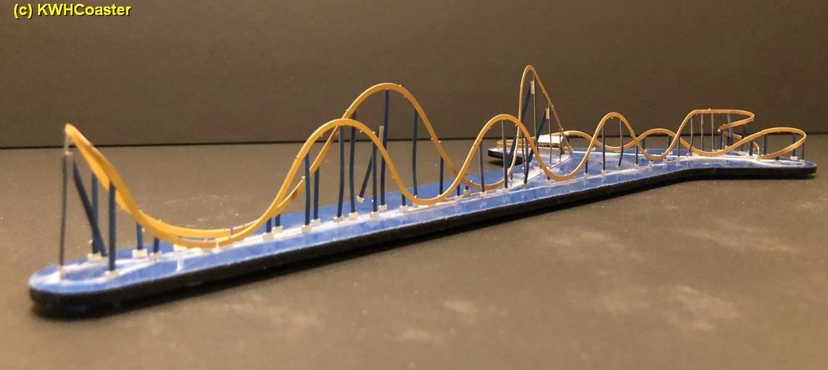 KWHCoaster's tweet photo. #Behemoth #NanoCoaster temporary mock up to shape the parts.

Now to file off the burrs and plan the scenic base. https://t.co/9ICGdB4dwF