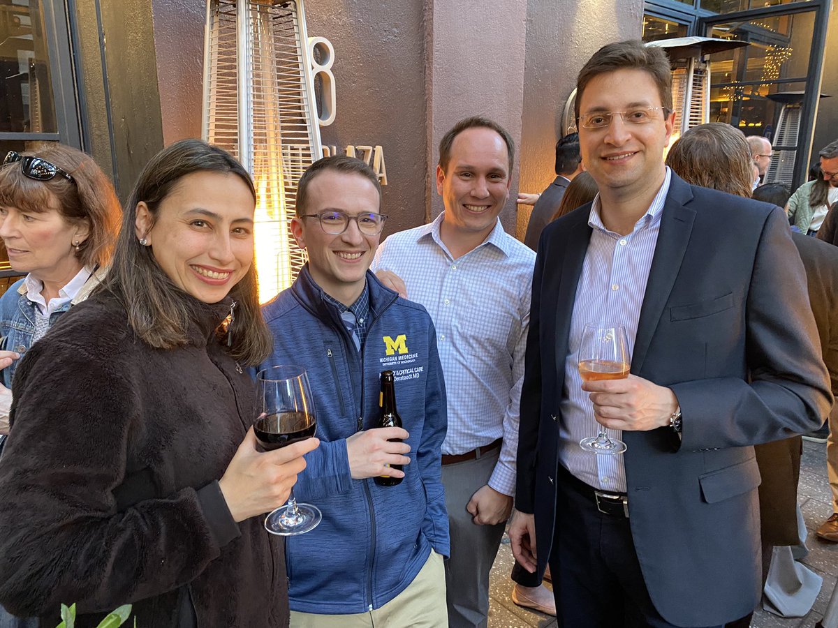 Spending time with the #BestFellows. The stories we share…wouldn’t have survived clinical years without them. <a href="/MichiganPulmCC/">Michigan Medicine Pulmonary & Critical Care 🫁</a> 

#ATS2022