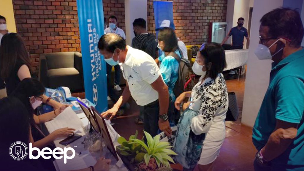 beep_card's tweet photo. NOW HAPPENING: beep™ joins the Hyundai Asia Resources Incorporated Caravan at Proxy Hotel in Legazy, Albay!
If you are at the event, drop by our booth to know more about the other transport solutions that we offer.
See you! 😊
#beepCardPH
#Lakasngbeep
#ibeepmona
#TransportPH https://t.co/iWUjiCiRMs