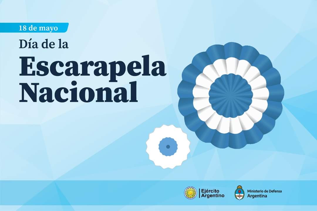 MARIOLARANQN's tweet photo. 18 de mayo 🇦🇷 Día de la Escarapela
Por impulso del Consejo Nacional de Educación en 1934 se estableció el 18 de mayo como Día de la Escarapela, con el objetivo de recordar la insignia nacional utilizada en 1812 por pedido del General Manuel Belgrano.
#Llevala siempre en el pecho https://t.co/fbBwggONcR
