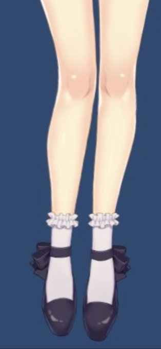 くるぶし付近についてるリボンって、靴とは分離してる認識で合ってるのかな 