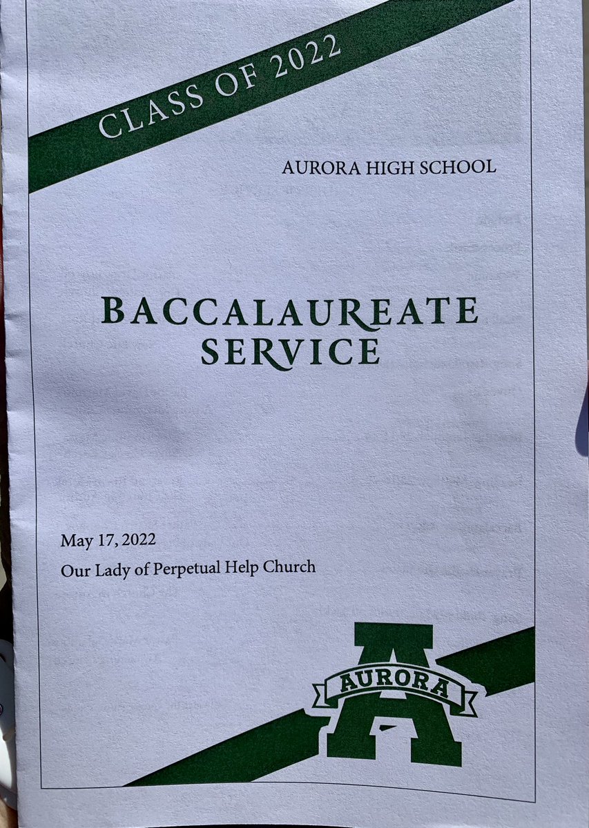 TTaylorAHS's tweet photo. Thank you to the seniors and parents who attended the baccalaureate service tonight. It was a nice celebration of the 2022 graduates ๐ #2daysuntilgraduation https://t.co/NC7FuiJrjj