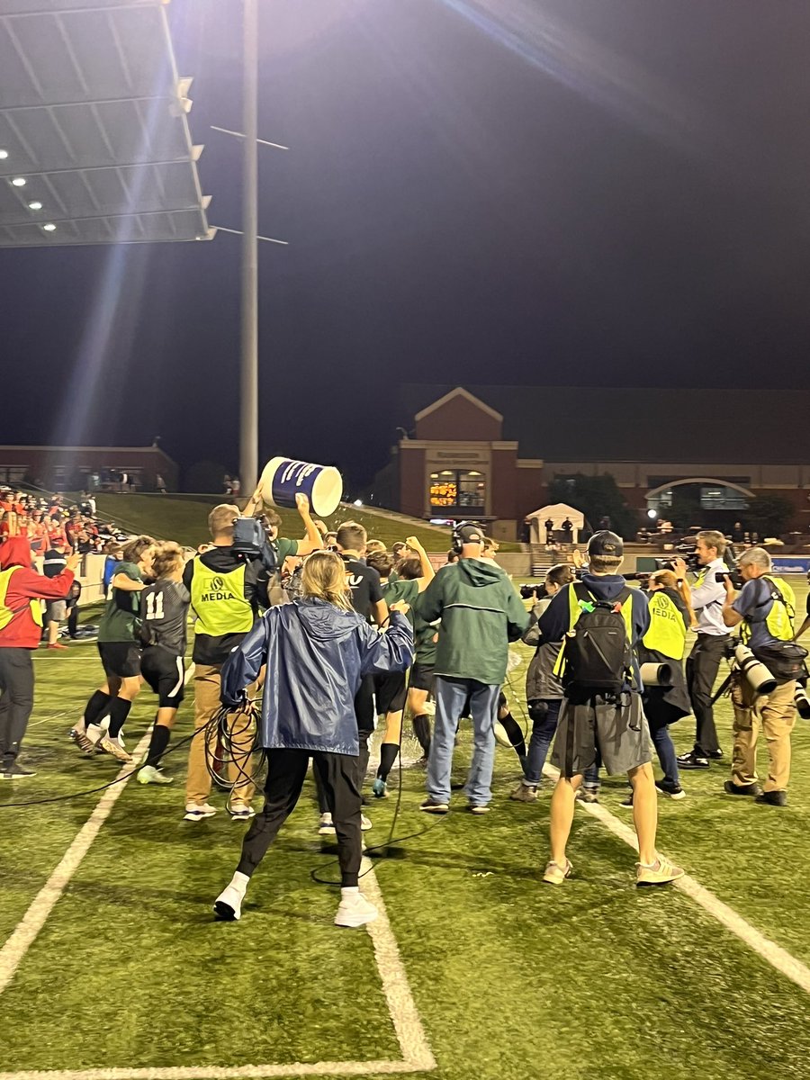 Could not have happened to a better group of players and coaches.  These guys played for each other all year and it paid off on the end.  Congratulations to your Class A State Champion Gretna Dragons!
