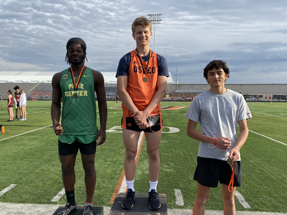 osseotf's tweet photo. Sawyer Nelson (39-11.75) takes first in the triple jump. https://t.co/3f1yt7Zr4i