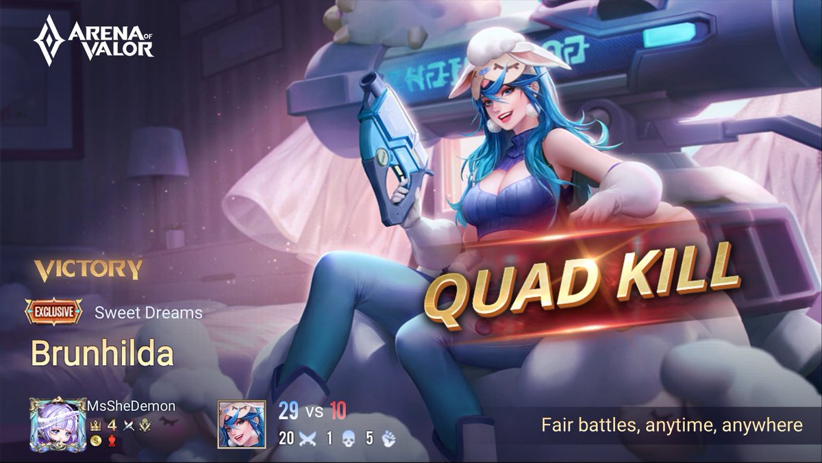 MsSheDemon's tweet image. Another one. 🐑☁️💙
#Brunhuilda #Quadkill