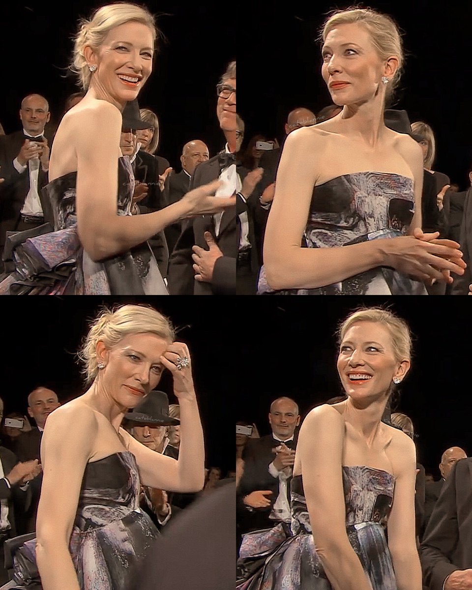blanniediary's tweet photo. 7 years ago🤍 (เขินกับความสวยนี้🙈) #CateBlanchett #cannes2015 https://t.co/flvoIXVioj