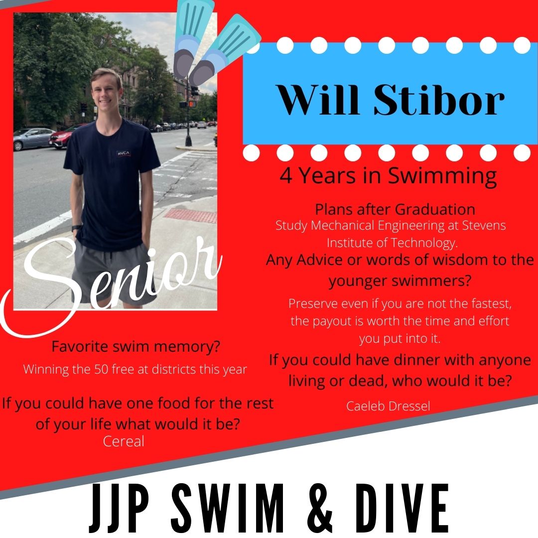 Check out our Senior Spotlight of the day, Will Stibor! #RISDGreatness #PHSConnects #MessEmUp #PHSStrongerTogether