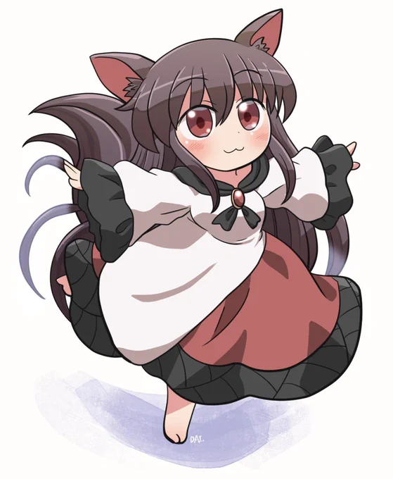 元気な家庭用おおかみ🐺 #おは東方 