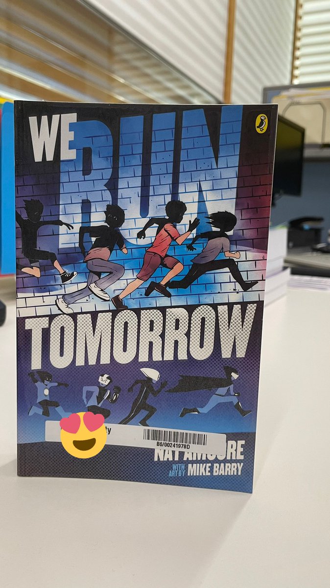 When you get notified your reservation has been processed 🎉 
Looking forward to getting stuck in  <a href="/nat_amoore/">Nat Amoore 🤪</a> <a href="/Mike_Barry/">Mike Barry ⚡ makes comics</a> 

#weruntomorrow #middlegradefiction