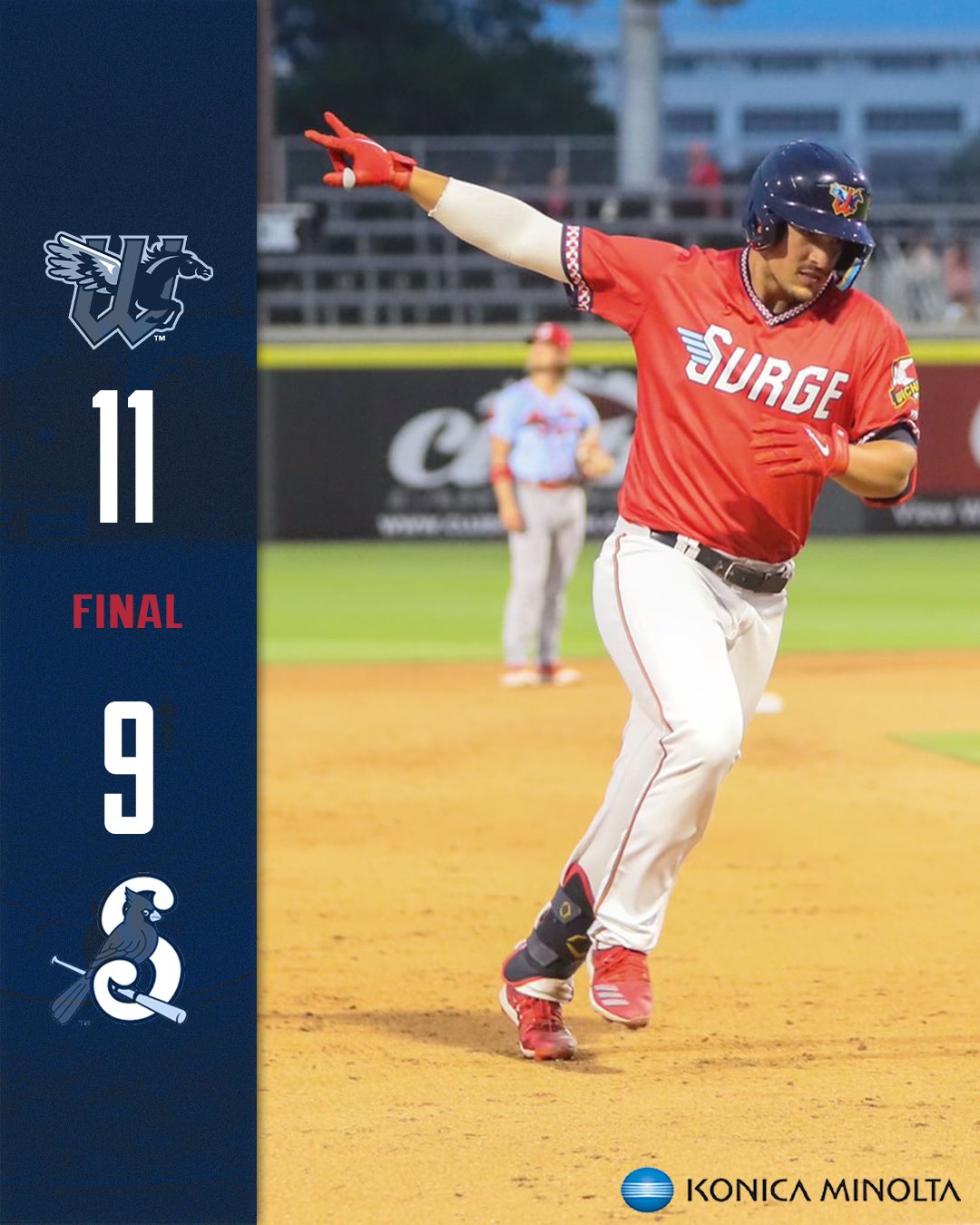 Tumba Vacas de Wichita on Twitter "FINAL SCORE! WindSurge https//t