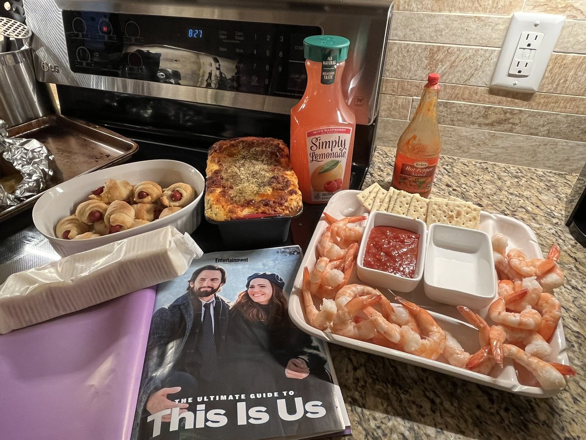 Tonight we made a Pearson feast (complete with hot sauce) in anticipation of a magical episode that exceeded every expectation. Thank you <a href="/SiddKhoslaMusic/">Siddhartha Khosla</a>  <a href="/Dan_Fogelman/">Dan Fogelman</a>  <a href="/kenolin1/">Ken Olin</a>  <a href="/ThisIsUsPod/">This is Us Podcast</a>  <a href="/NBCThisisUs/">This Is Us</a> for the priceless gift to unwrap together every week since 2016.