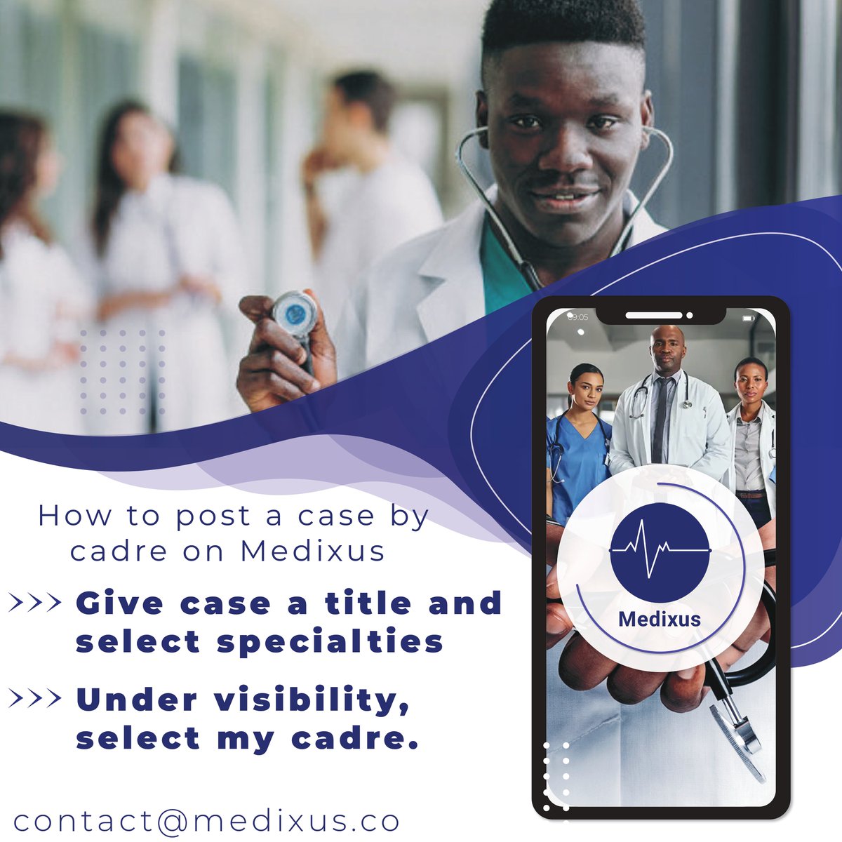 We understand patient outcomes depend on successful communication. To encourage open communication, on Medixus you can have doctor to doctor, nurse to nurse, etc. collaboration on challenging patient cases

Medixus, available for Android and iOS 
#mediccollaboration