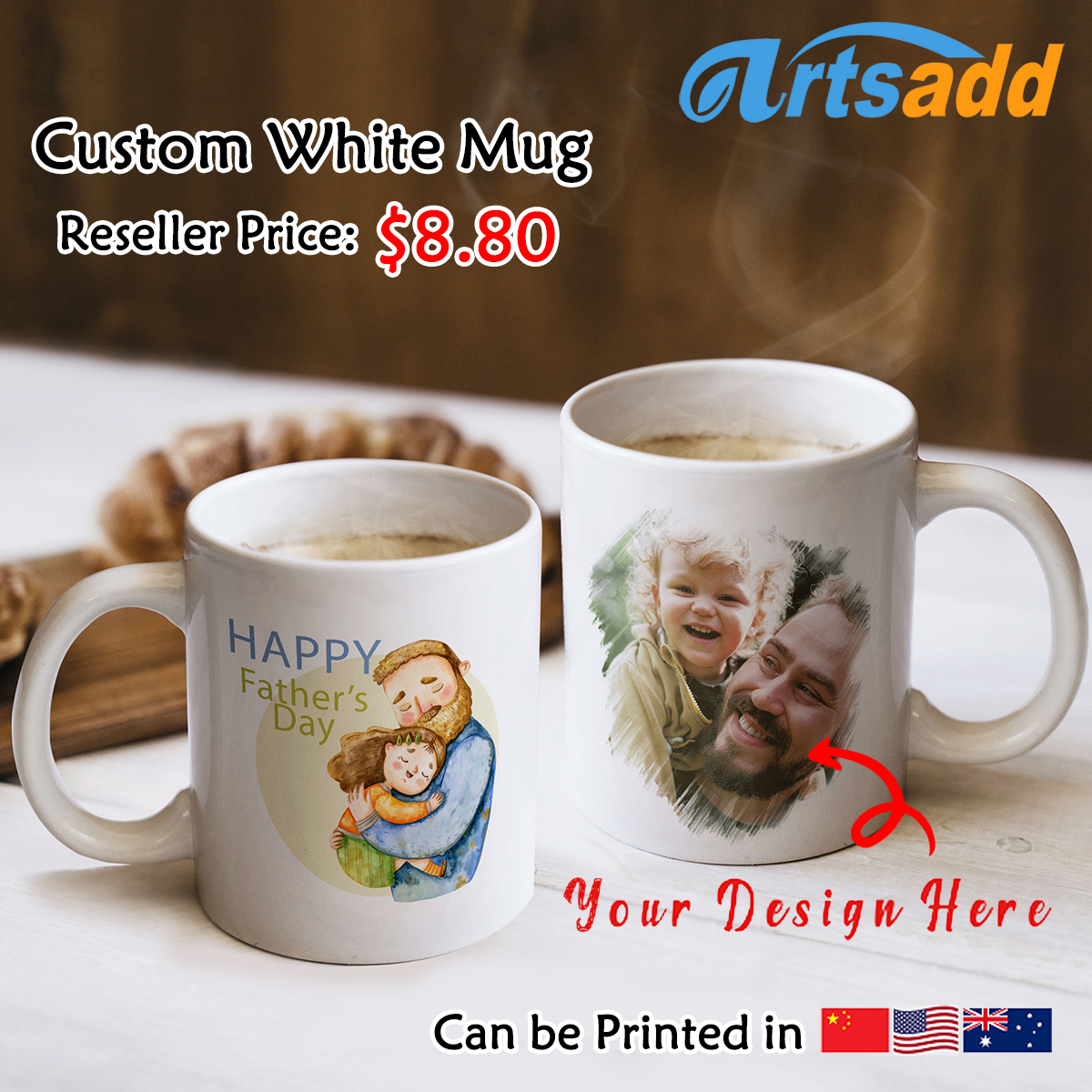 Artsadd's tweet photo. Custom White Mug, Bestseller on Father'Day. 💝
👉https://t.co/jED9VRcamd https://t.co/i11KfveBZR
