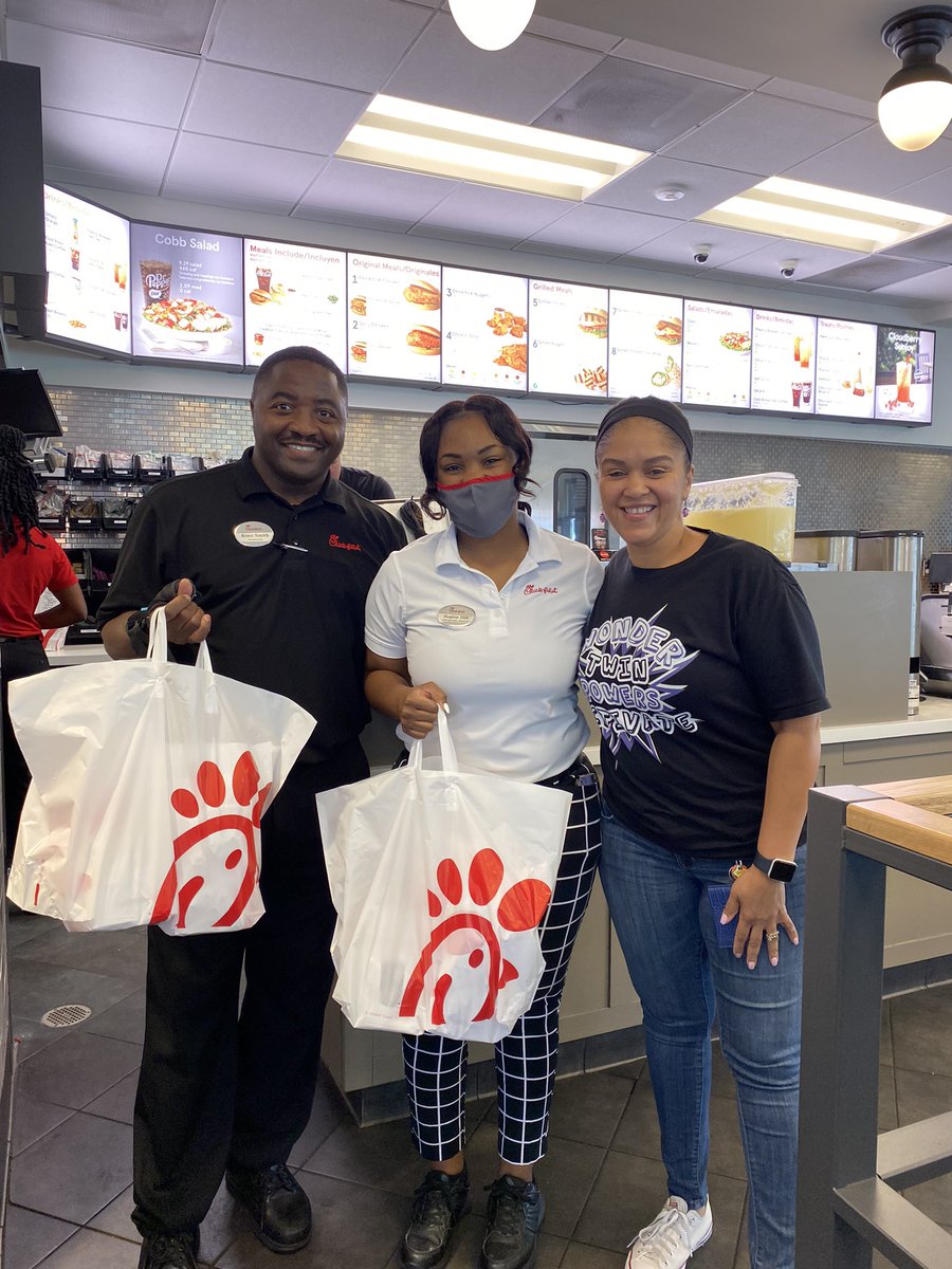 On more than one occasion, <a href="/ChickfilA/">Chick-fil-A, Inc.</a> West Palm Beach has gone up and beyond to support teachers <a href="/BelvedereBees/">Belvedere Elementary</a> Thank you Allie Mooney, Aura &amp; staff @ Store 1682.