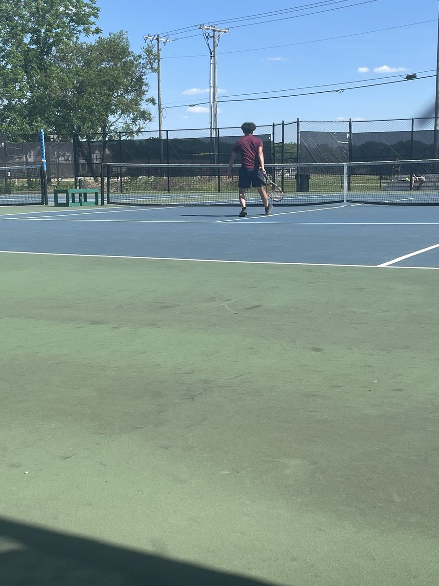 CougsSports's tweet photo. Congrats to Holy Cross senior tennis player Chris Miramontes on winning his 1st round match in the @KHSAA Regional Tennis Tournament. He lost his 2nd round match in a heart-breaker but played with class even through challenging circumstances. #GoCougs #CROSSisBOSS https://t.co/Gkb1KelHRd