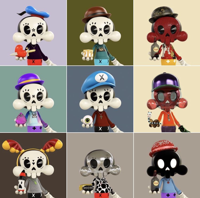 teodoru's tweet photo. GM! Skulltoons 💕@SkulltoonsNFT @teodoru https://t.co/Q8J9EVQdqd