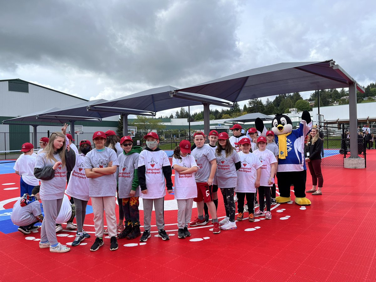 Mrs_TCrystal's tweet image. Division 1 had a great time today being part of the grand opening of the Jumpstart multisport court at Panorama Rec Centre. Such an awesome facility for everyone in the community.@CTJumpstart