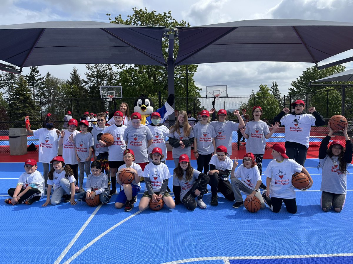 Mrs_TCrystal's tweet image. Division 1 had a great time today being part of the grand opening of the Jumpstart multisport court at Panorama Rec Centre. Such an awesome facility for everyone in the community.@CTJumpstart