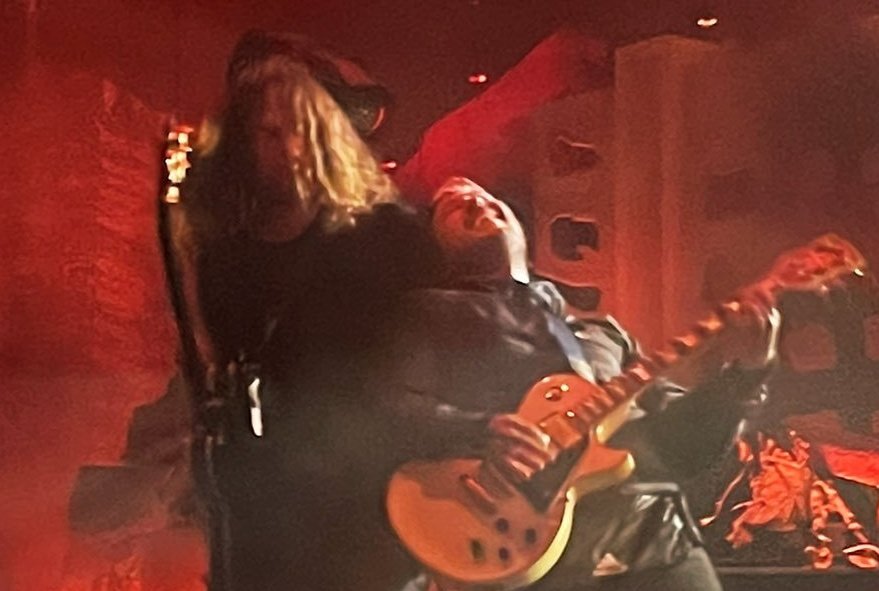 FRANK IS HAVING THE TIME OF HIS LIFE