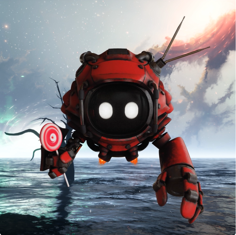 morrell_eth's tweet image. Little Red Dude 🍭